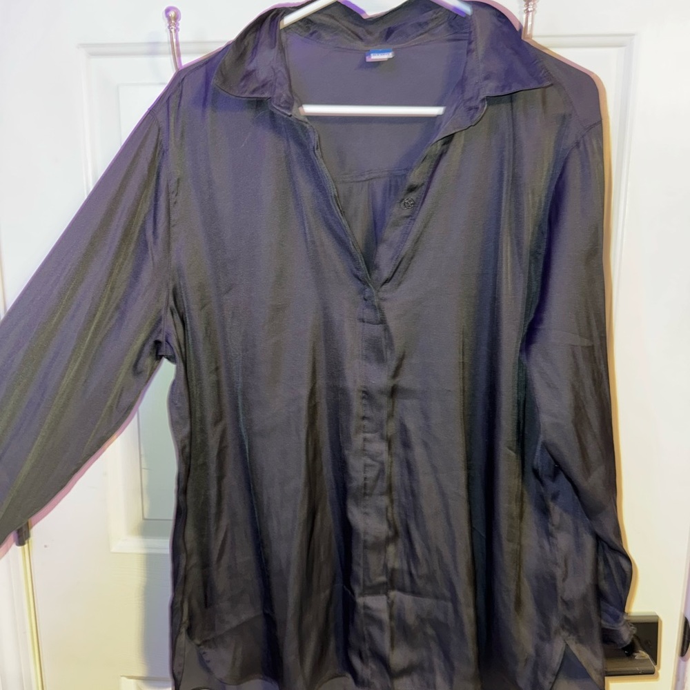 Elegant Black Women's Top